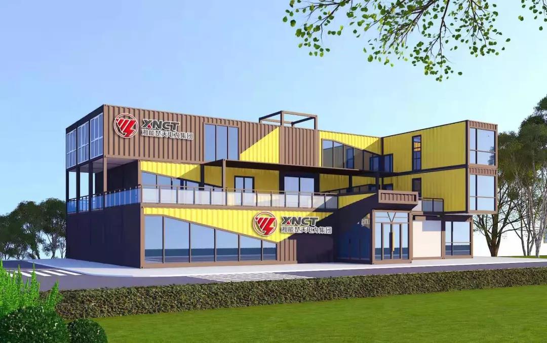 預(yù)制艙式綜合樓成功投放,湘能楚天模塊化技術(shù)再立新功!